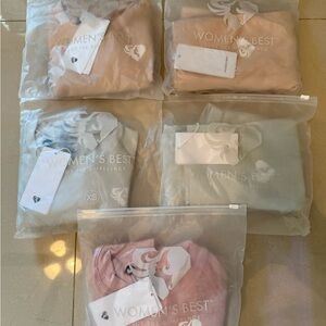 Women's Best Leggings - Pink, Gray, and Cream